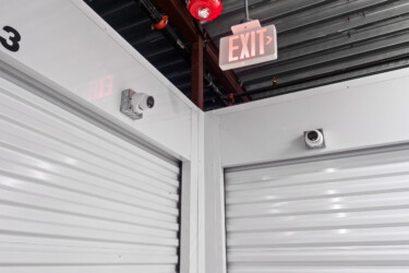 indoor security cameras at Brownsville Storage Units in Brownsville, TX